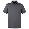 tasc Men's Black Heather Cloud Lightweight Polo