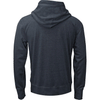 BAW Men's Vintage Navy Burn-Out Full Zip Jacket