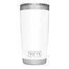YETI White Rambler-20 oz. Tumbler