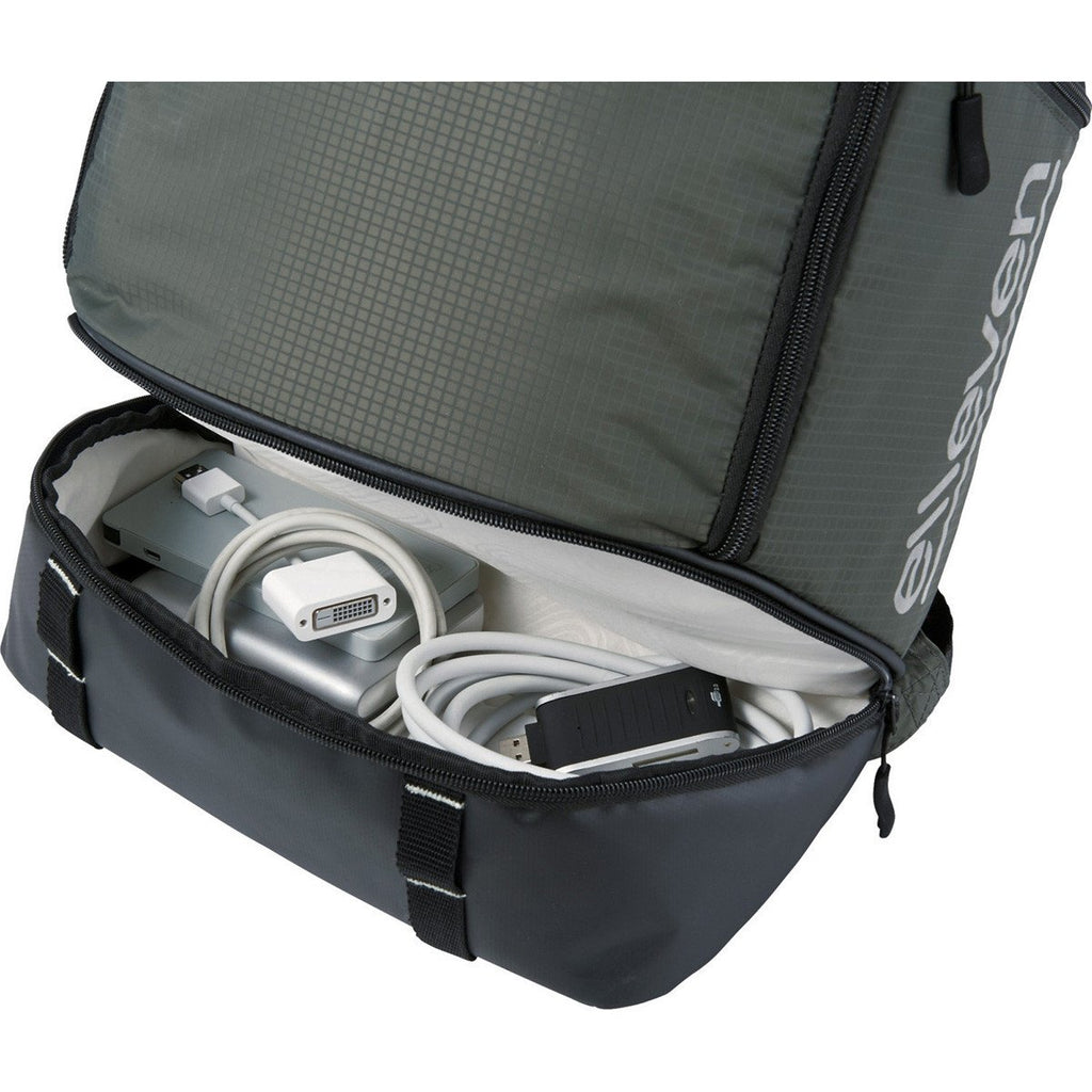 Elleven Grey Flare Lightweight 15" Computer Backpack