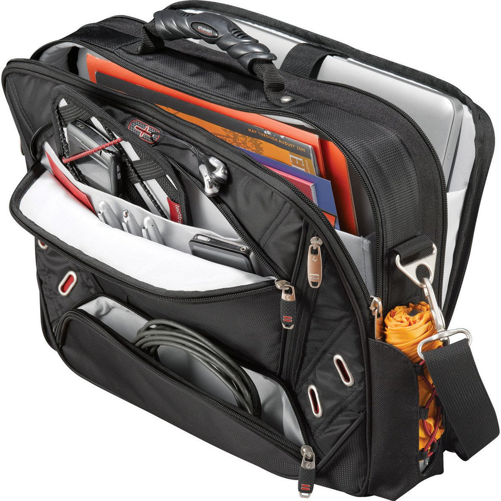 Elleven Black TSA 17" Computer Attache