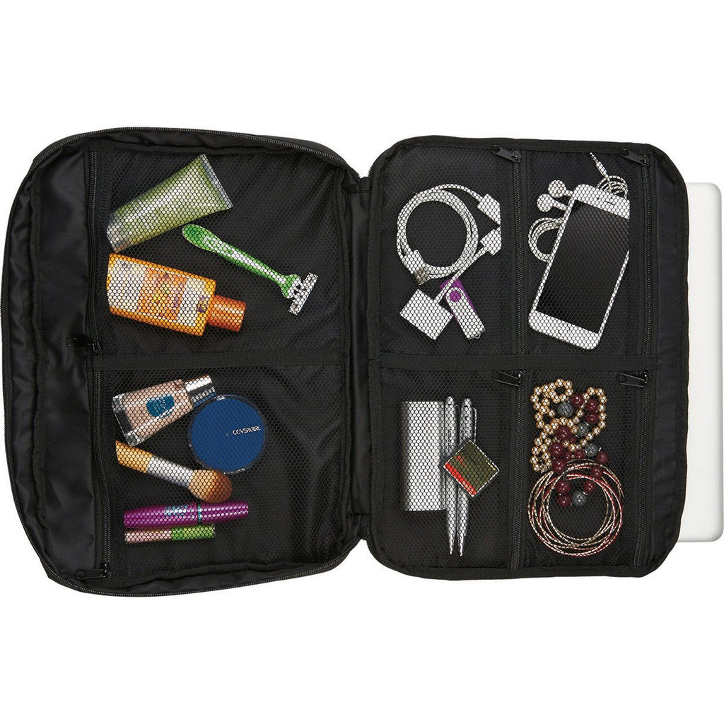 Elleven Black 15" Computer Travel Tote with Garment Bag