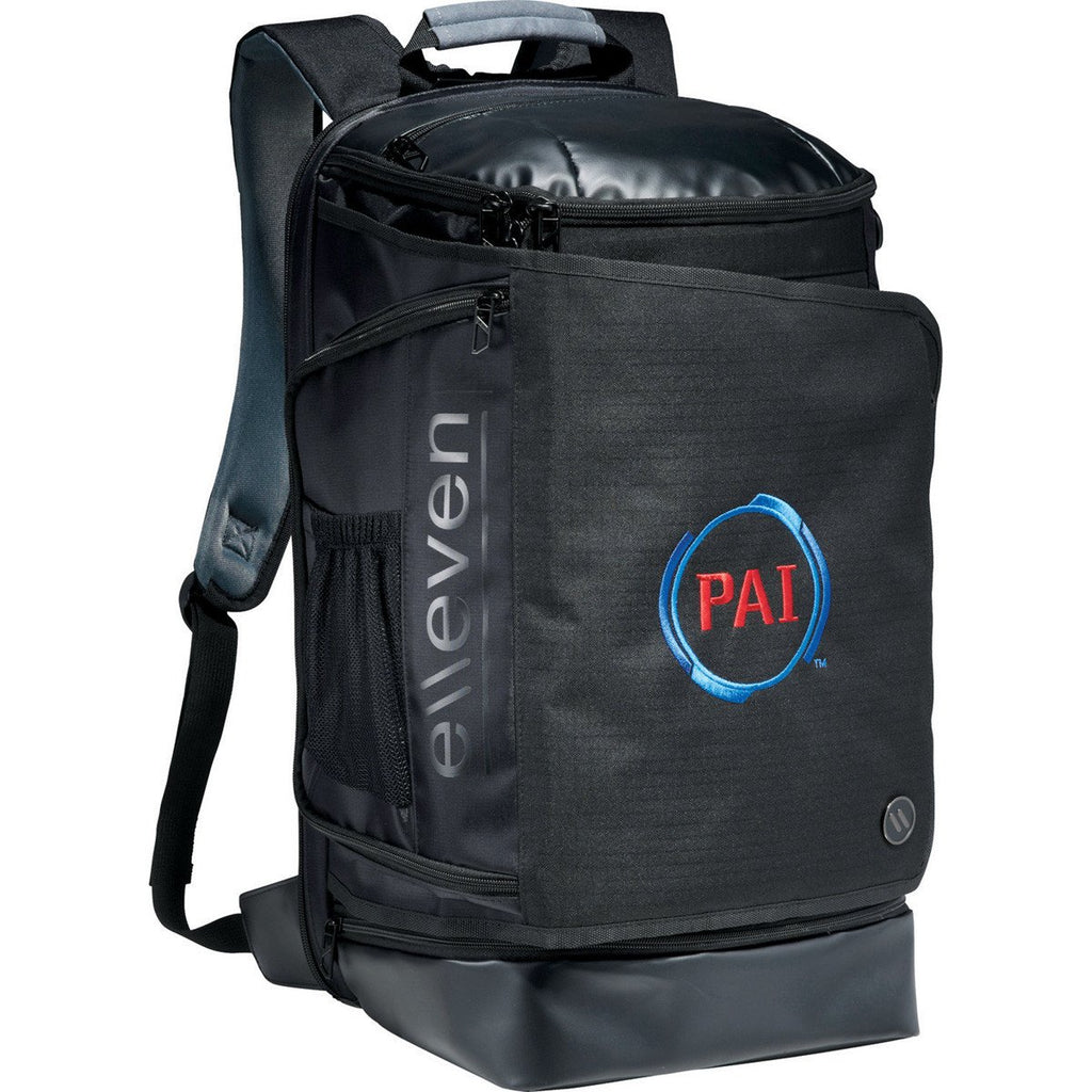 Elleven Black Pack-Flat 17" Computer Backpack