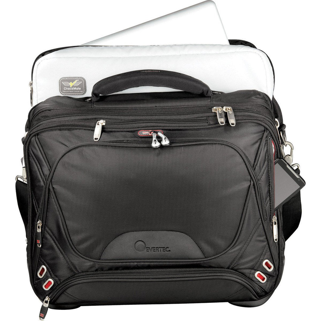 Elleven Black TSA 17" Wheeled Computer Case