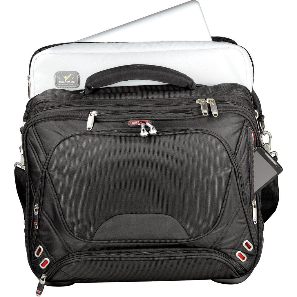 Elleven Black TSA 17" Wheeled Computer Case