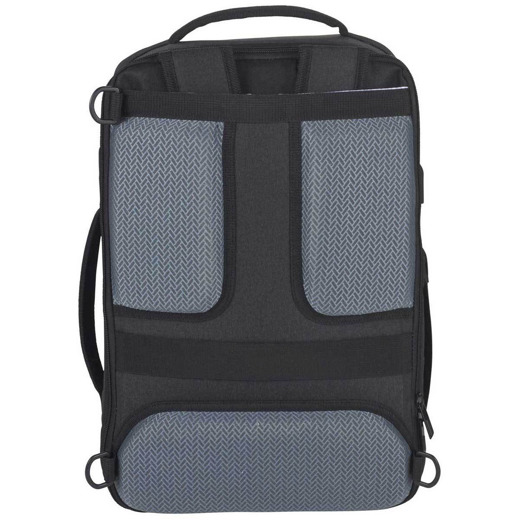 Leed's Charcoal Zoom Guardian Security 15" Computer Backpack