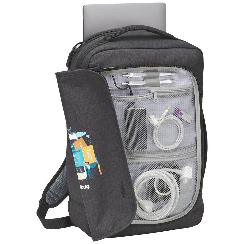 Leed's Charcoal Zoom Guardian Security 15" Computer Backpack