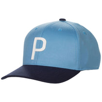 Puma Golf Bleu Azur Throwback P Snapback Cap