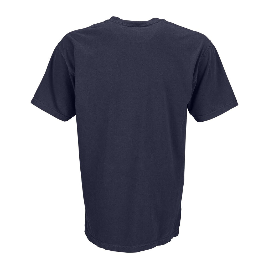 Vantage Men's Weathered Navy Color Wash T-Shirt