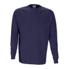 Vantage Men's Weathered Navy Color Wash Long Sleeve T-Shirt