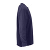 Vantage Men's Weathered Navy Color Wash Long Sleeve T-Shirt