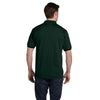 Hanes Men's Deep Forest 5.2 oz. 50/50 EcoSmart Jersey Knit Polo