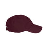 Vantage Men's Deep Maroon Clutch Bio-Washed Unconstructed Twill Cap