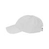 Vantage Men's White Clutch Bio-Washed Unconstructed Twill Cap