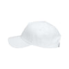 Vantage White Clutch 5-Panel Constructed Solid Twill Cap