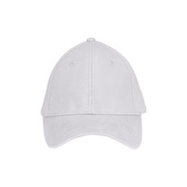 Vantage Men's White Clutch Solid Stretch Fitted Constructed Twill Cap