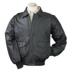 Burk's Bay Men's Black Napa Bomber Jacket