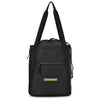 Gemline Black Leighton Gym Tote