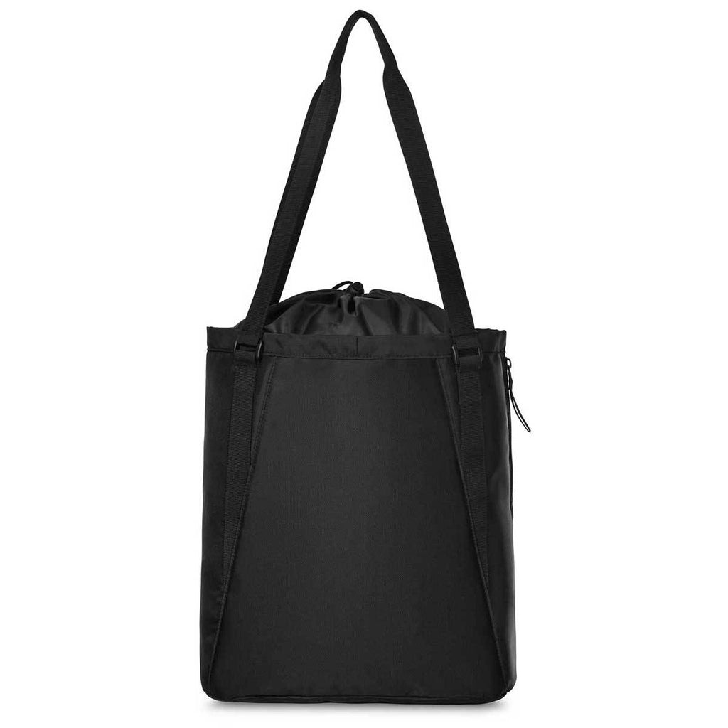 Gemline Black Leighton Gym Tote