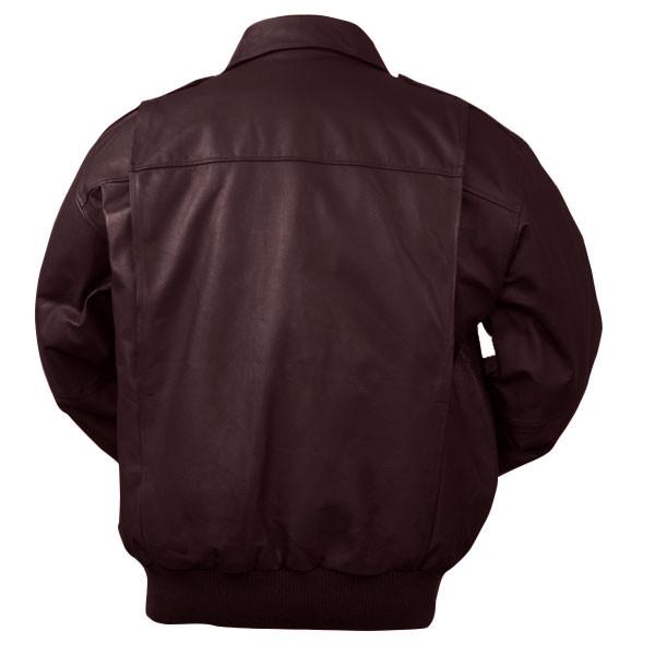 Burk's Bay Men's Brown Napa Bomber Jacket
