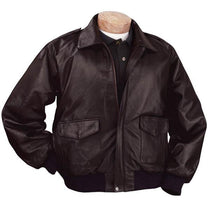 Burk's Bay Men's Brown Napa Bomber Jacket
