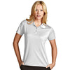 Antigua Women's White Exceed Polo