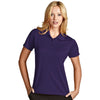 Antigua Women's Dark Purple Exceed Polo