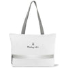 Gemline White Lunar Convention Tote