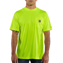 Carhartt Men's Brite Lime High Visibility Force Color Enhanced Short Sleeve Tee