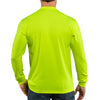 Carhartt Men's Brite Lime High Visibility Color Enhanced Long Sleeve Tee