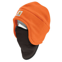 Carhartt Men's Brite Orange High Visibility Enhanced 2 in 1 Hat