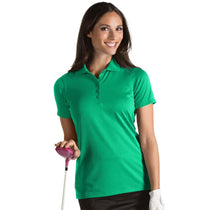 Slazenger Women's Dark Mint Status Polo