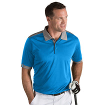 Slazenger Men's Dark Jet/Grey Heather Ultra Polo