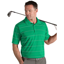 Slazenger Men's Dark Mint Multi Premier Polo