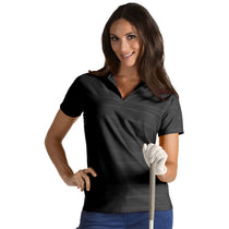 Slazenger Women's Black Accord Polo