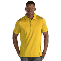 Antigua Men's Gold/White Quest Polo
