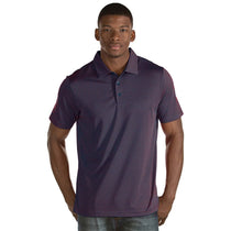 Antigua Men's Navy/Dark Red Quest Polo