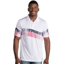 Antigua Men's White Patriot Polo