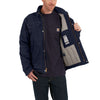 Carhartt Men's Dark Navy FR Full Swing Quick Duck Coat