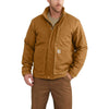 Carhartt Men's Carhartt Brown Full Swing Quick Duck Flame-Resistant Lanyard Access Jacket