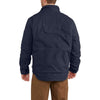 Carhartt Men's Dark Navy Full Swing Quick Duck Flame-Resistant Lanyard Access Jacket