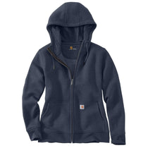 Carhartt Women's Navy Clarks Burg Full-Zip Hoodie
