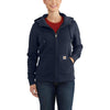 Carhartt Women's Navy Clarks Burg Full-Zip Hoodie