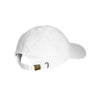 Comfort Colors White Direct-Dyed Canvas Baseball Cap