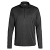 Landway Men's Heather Black Apex Baselayer Active Dry Pullover