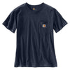 Carhartt Women's Navy WK87 Workwear Pocket Short Sleeve T-Shirt