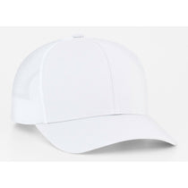 Pacific Headwear White Snapback Trucker Mesh Cap