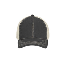 Comfort Colors Graphite/Ivory Trucker Cap