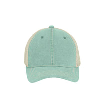 Comfort Colors Island Reef/Ivory Trucker Cap