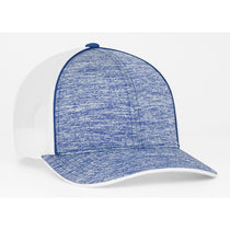 Pacific Headwear Royal Heather Snapback Trucker Cap